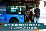Bono de transporte urbano de $230,000 COP en enero: requisitos simples y día confirmado de pago