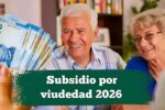 Subsidio por viudedad 2026: €450 mensuales, requisitos y fechas de ingreso