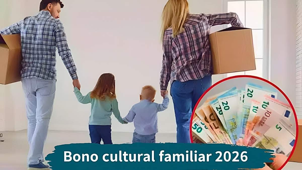 Bono cultural familiar 2026: €200 por hogar, quiénes califican y cómo solicitarlo
