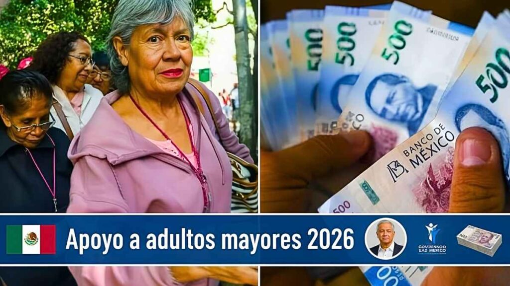 Apoyo a adultos mayores 2026: $4,800 bimestrales, cómo registrarse y fechas de pago