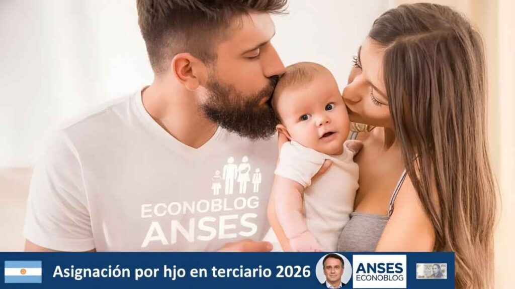 Asignación por hijo en terciario 2026: $25.000 mensuales, requisitos y fechas de cobro